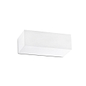 wall luminaire EACO G9 IP20, white matt 