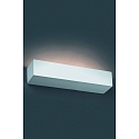 Faro wall luminaire EACO 2 flames G9 IP20, white matt 