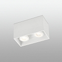 Faro Luminaire de plafond TECTO  2 flammes GU10 IP20, blanc mat 