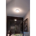 Faro ceiling luminaire ZON LED IP54, white matt 