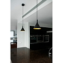 pendant luminaire PAM LED IP20, black 