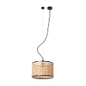 pendant luminaire MAMBO E27 IP20, black matt 