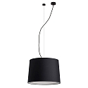 pendant luminaire CONGA E27 IP20, black matt 