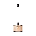 pendant luminaire MAMBO E27 IP20, black matt 