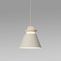 Faro pendant luminaire NAOS E27 IP20, beige 