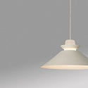 Faro pendant luminaire NAOS E27 IP20, beige 
