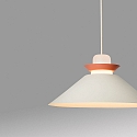 Faro pendant luminaire NAOS E27 IP20, beige 