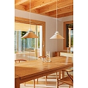 Faro pendant luminaire NAOS E27 IP20, beige 
