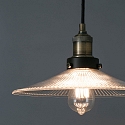 Faro pendant luminaire HALITA E27 IP20, antique gold 