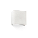 wall luminaire COTTON square E27 IP20, white matt 