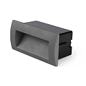 Faro outdoor recessed luminaire SEDNA LED IP65, dark grey 