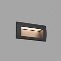 Faro outdoor recessed luminaire SEDNA LED IP65, dark grey 