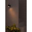 Faro wall luminaire LIT GU10 IP54, dark grey 
