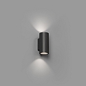 Faro Applique da esterno THON 2-Lampadine LED IP55, grigio scuro 