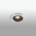 Faro Plafonnier encastr GEISER 80 GU10 IP67, satin 