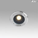 Faro Apparecchio da incasso per esterni GEISER 180 LED IP67, grigio, satinato 