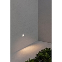Faro Applique da esterno NASE SQ LED IP44, bianco opaco 