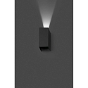 Outdoor LED Wandleuchte BLIND, Up/Down, 2x3W, 3000K, IP65, dunkelgrau