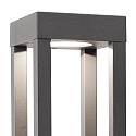 bollard lamp AGRA 650 LED IP55, dark grey 