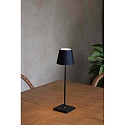 Faro table lamp TOC LED IP54, black matt  Faro table lamp TOC LED IP54, black matt