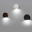 Applique da esterno PILL LED IP54, marrone arruginito 