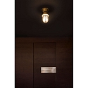Faro Lampada da parete e soffitto MAUREN E27 IP44, ottone 