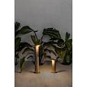 Faro bollard lamp LOTUS LED IP65, dark grey 
