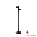 Paletto luminoso BROT 900 2-Lampadine LED IP65, nero 