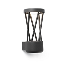 outdoor wall luminaire TWIST LED IP65, dark grey