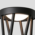 Faro bollard lamp TWIST LED IP65, dark grey  Faro bollard lamp TWIST LED IP65, dark grey