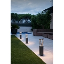 Faro bollard lamp TWIST LED IP65, dark grey  Faro bollard lamp TWIST LED IP65, dark grey