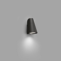 Faro Lampada da parete TINIA E27 IP44, grigio scuro 