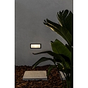 outdoor recessed luminaire ESCA E27 IP44, black matt 