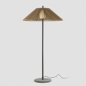 Faro Lampadaire d'extrieur SAIGON E27 IP44, gris fonc 