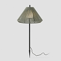 Faro gorund spike luminaire SAIGON OUT E27 IP44, dark grey, olive green 