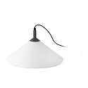Luminaire  suspension SAIGON OUT E27 IP44, gris fonc 