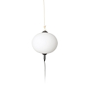 Luminaire  suspension SAIGON OUT E27 IP44, gris fonc 