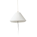 Luminaire  suspension SAIGON OUT E27 IP44, gris fonc 