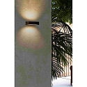Applique da esterno DORO 220 2-Lampadine LED IP65, marrone arruginito 