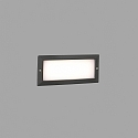 Eclairage d'extrieur encastr STRIPE LED IP54, gris fonc 