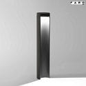 Faro Paletto luminoso CHANDRA LED IP54, grigio scuro 