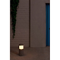 Faro Lampada da cortile BLOCK 350 E27 IP65, grigio calcestruzzo 