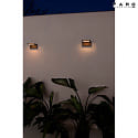 Faro Applique da esterno ELE LED IP54, grigio scuro 