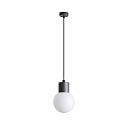 pendant luminaire MOON E27 IP44, dark grey
