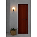 Faro wall luminaire MOON E27 IP44, dark grey  Faro wall luminaire MOON E27 IP44, dark grey