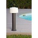 Faro outdoor floor lamp MUFFIN E27 IP44, dark grey  Faro outdoor floor lamp MUFFIN E27 IP44, dark grey