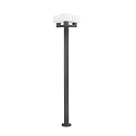 outdoor floor lamp MUFFIN 3 flames E27 IP44, dark grey