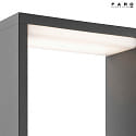 Faro Paletto luminoso ALP 500 LED IP54, grigio scuro 