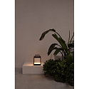 Faro Lampe de table KERALA LED IP54, gris fonc 