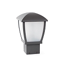 Luminaire d'alles WILMA E27 IP44, gris fonc 